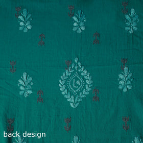 Lucknowi Chikankari Hand Embroidered Cotton Unstitched Kurta Material (2.7M) 21
