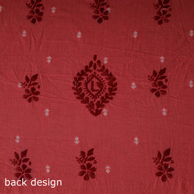 Lucknowi Chikankari Hand Embroidered Cotton Unstitched Kurta Material (2.7M) 24