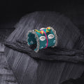 Fabart Ghungroo Shell Work Handmade Cuff Bracelet (Adjustable) 28