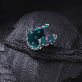 Fabart Ghungroo Shell Work Handmade Cuff Bracelet (Adjustable) 28