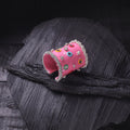 Fabart Ghungroo Mirror Work Handmade Cuff Bracelet (Adjustable) 29