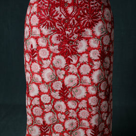 Lucknowi Chikankari Hand Embroidered Cotton Unstitched Kurta Material (2.7M) 27