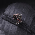 Fabart Ghungroo Shell Work Handmade Cuff Bracelet (Adjustable) 03