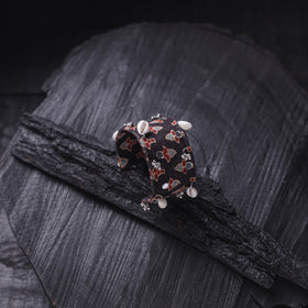 Fabart Ghungroo Shell Work Handmade Cuff Bracelet (Adjustable) 03
