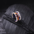 Fabart Mirror Shell Work Handmade Cuff Bracelet (Adjustable) 05