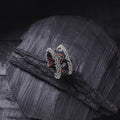 Fabart Ghungroo Mirror Work Handmade Cuff Bracelet (Adjustable) 06