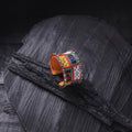Fabart Mirror Work Handmade Cuff Bracelet (Adjustable) 10