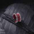 Fabart Ghungroo Mirror Work Handmade Cuff Bracelet (Adjustable) 12