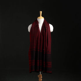 Kutch Handwoven Mirror Work Acrylic Wool Shawl 03