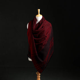 Kutch Handwoven Mirror Work Acrylic Wool Shawl 03