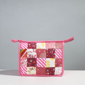  Handcrafted Patchwork Quilted Multipurpose Toiletry Bag 