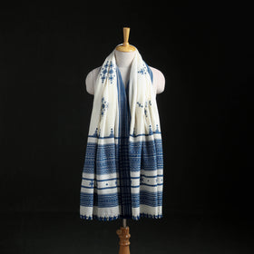Kutch Handwoven Mirror Work Acrylic Wool Shawl 11