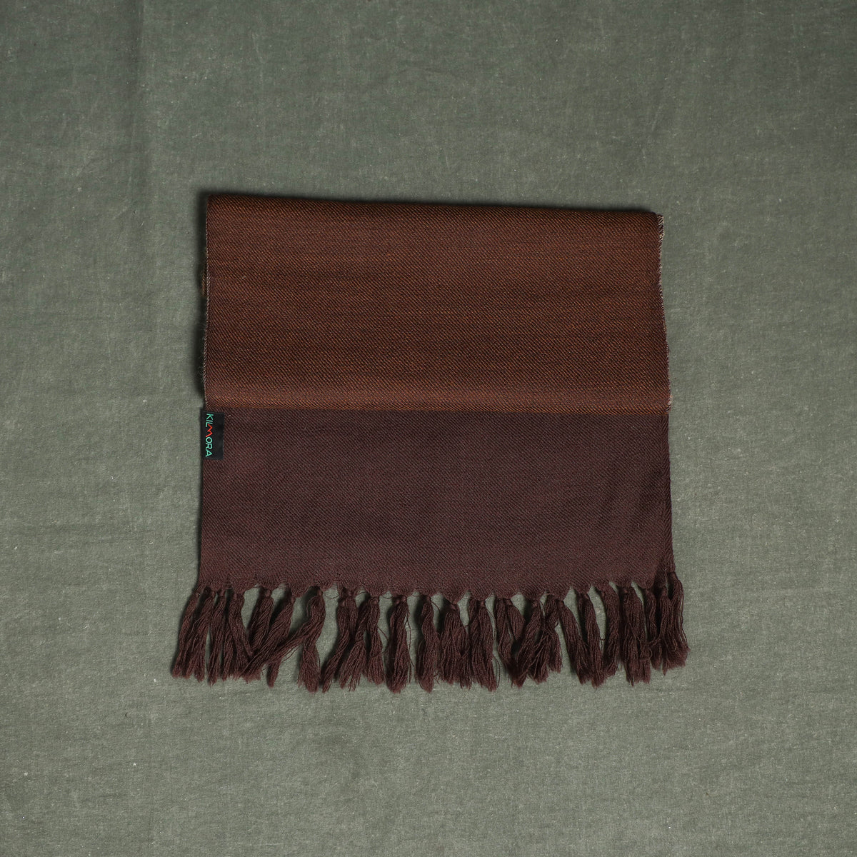 Kumaun Handwoven Pure Merino Wool Scarf 166