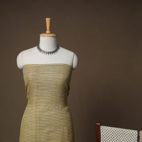 Hand Block Bagru Print Kota Doria Cotton Unstitched Dress Material: Kurta, Bottom & Dupatta 18