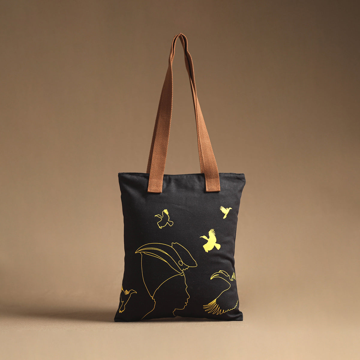 Assam Birds Canvas Tote Bag 09