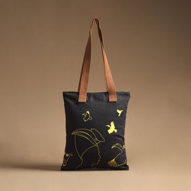 Assam Birds Canvas Tote Bag 09