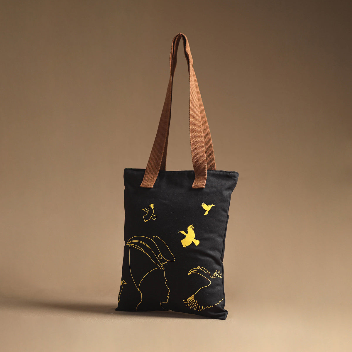 Assam Birds Canvas Tote Bag 09