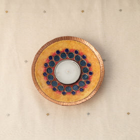 Diwali gift hamper - festive shubh laabh aipan art & bamboo