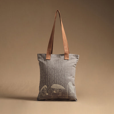 Assam Knup Umbrella Canvas Tote Bag 15