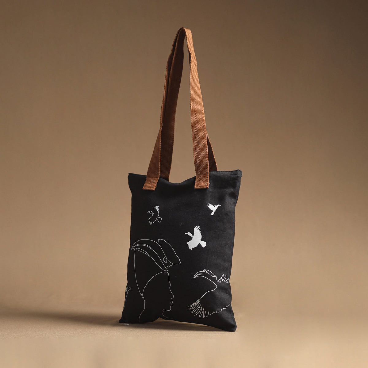 Assam Birds Canvas Tote Bag 14