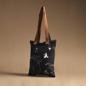 Assam Birds Canvas Tote Bag 14