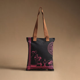 Assam Bihu Folk Dance Canvas Tote Bag 12