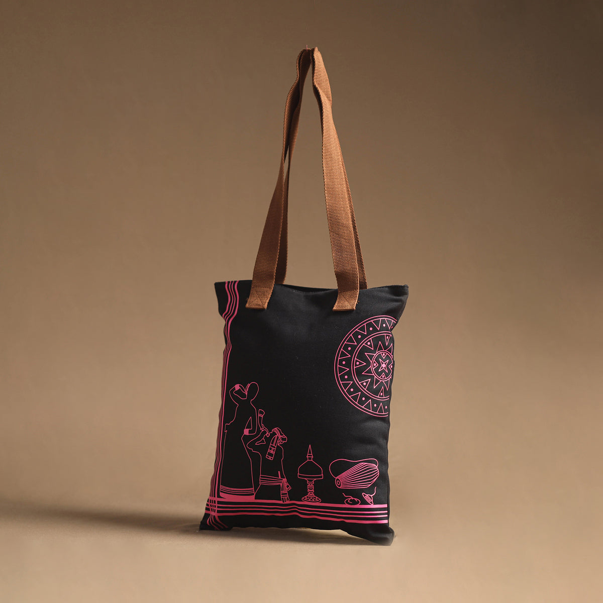 Assam Bihu Folk Dance Canvas Tote Bag 12