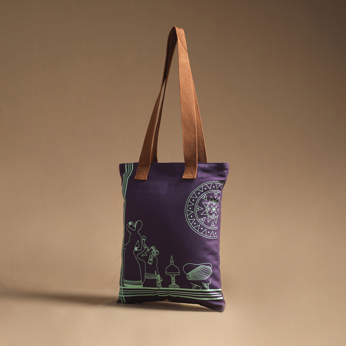 Assam Bihu Folk Dance Canvas Tote Bag 10
