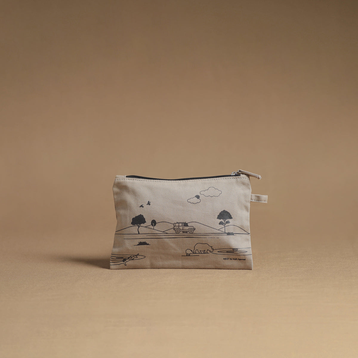 Assam Kaziranga National Park Utility Pouch 08