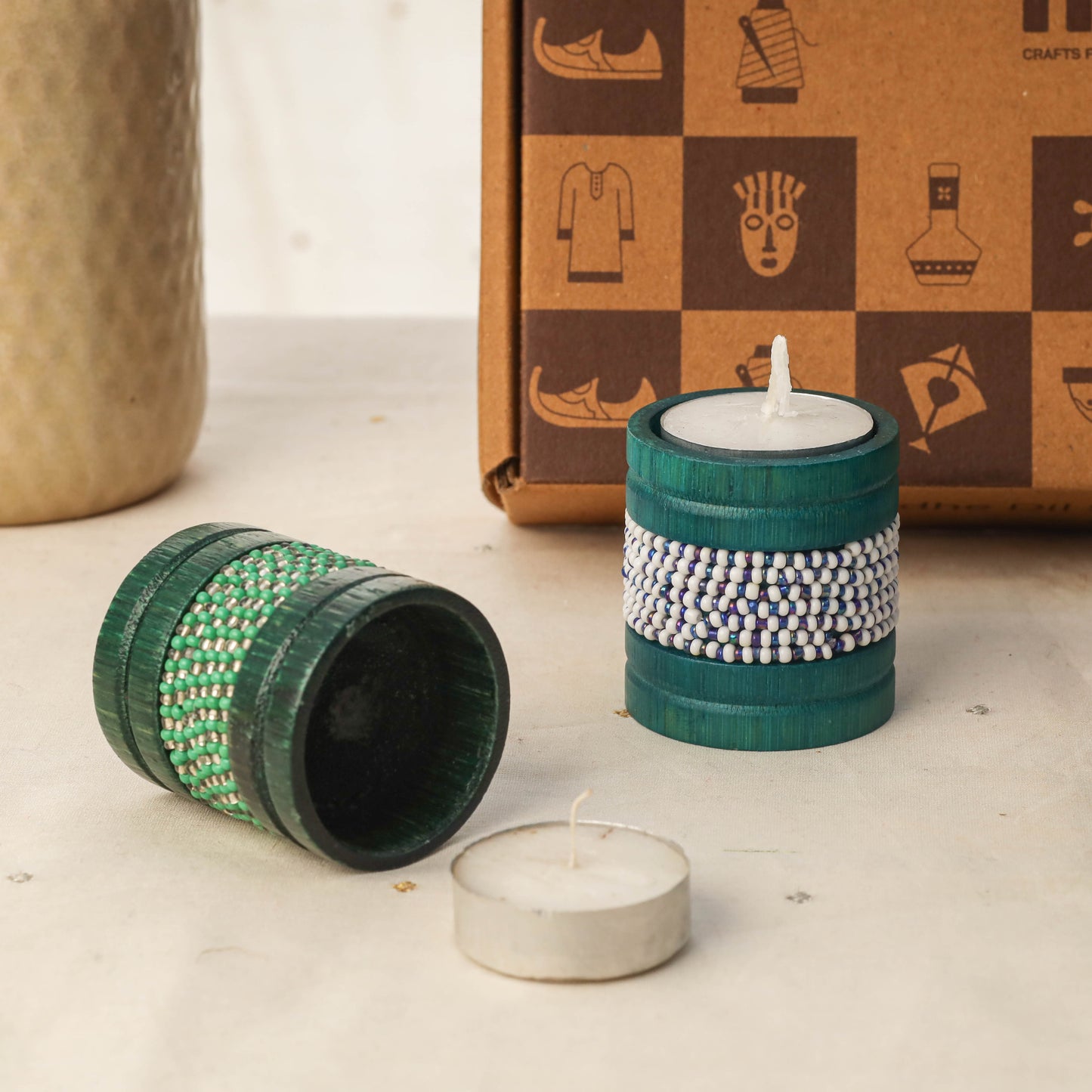 Diwali gift hamper - festive hand embroidery cushion covers