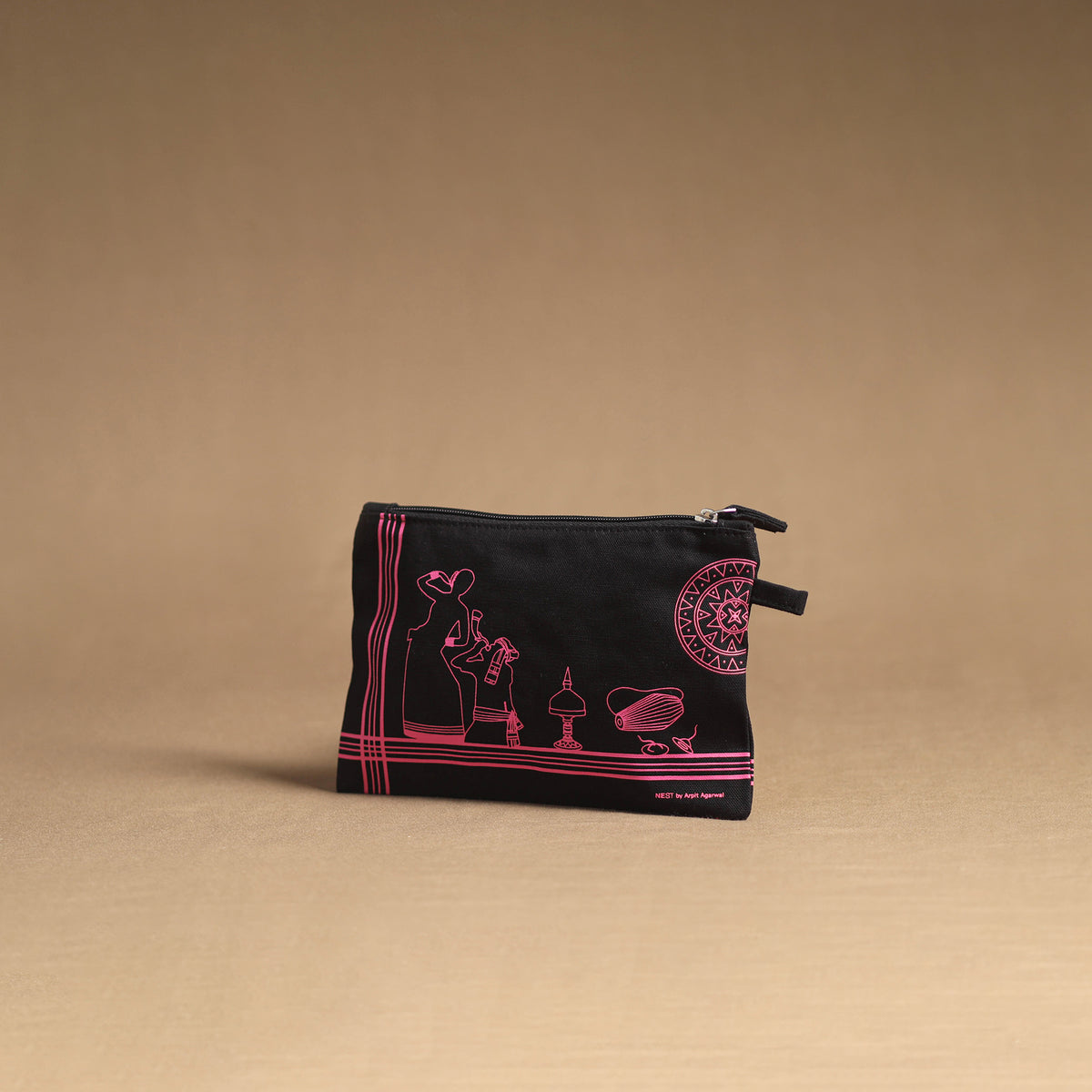Assam Bihu Folk Dance Utility Pouch 03
