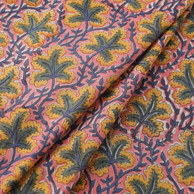 Floral Sanganeri Hand Block Print Cotton Fabric 02