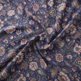 Floral Sanganeri Hand Block Print Cotton Fabric 06