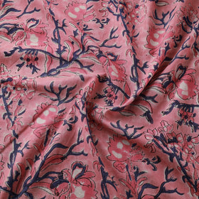 Floral Sanganeri Hand Block Print Cotton Fabric 07