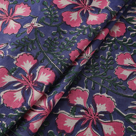 Floral Sanganeri Hand Block Print Cotton Fabric 10