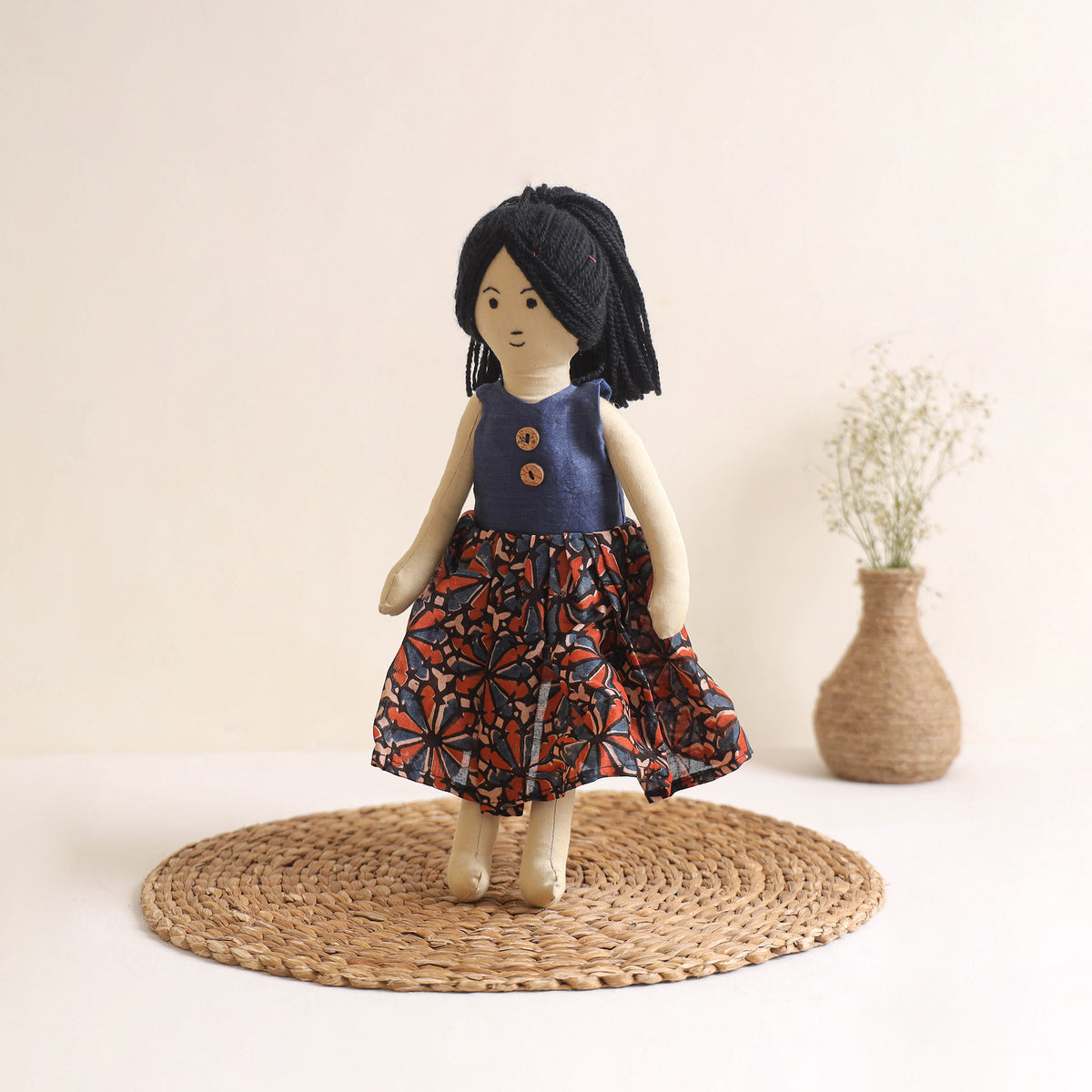 Handmade Stuffed Soft Girl Doll for Kids 02