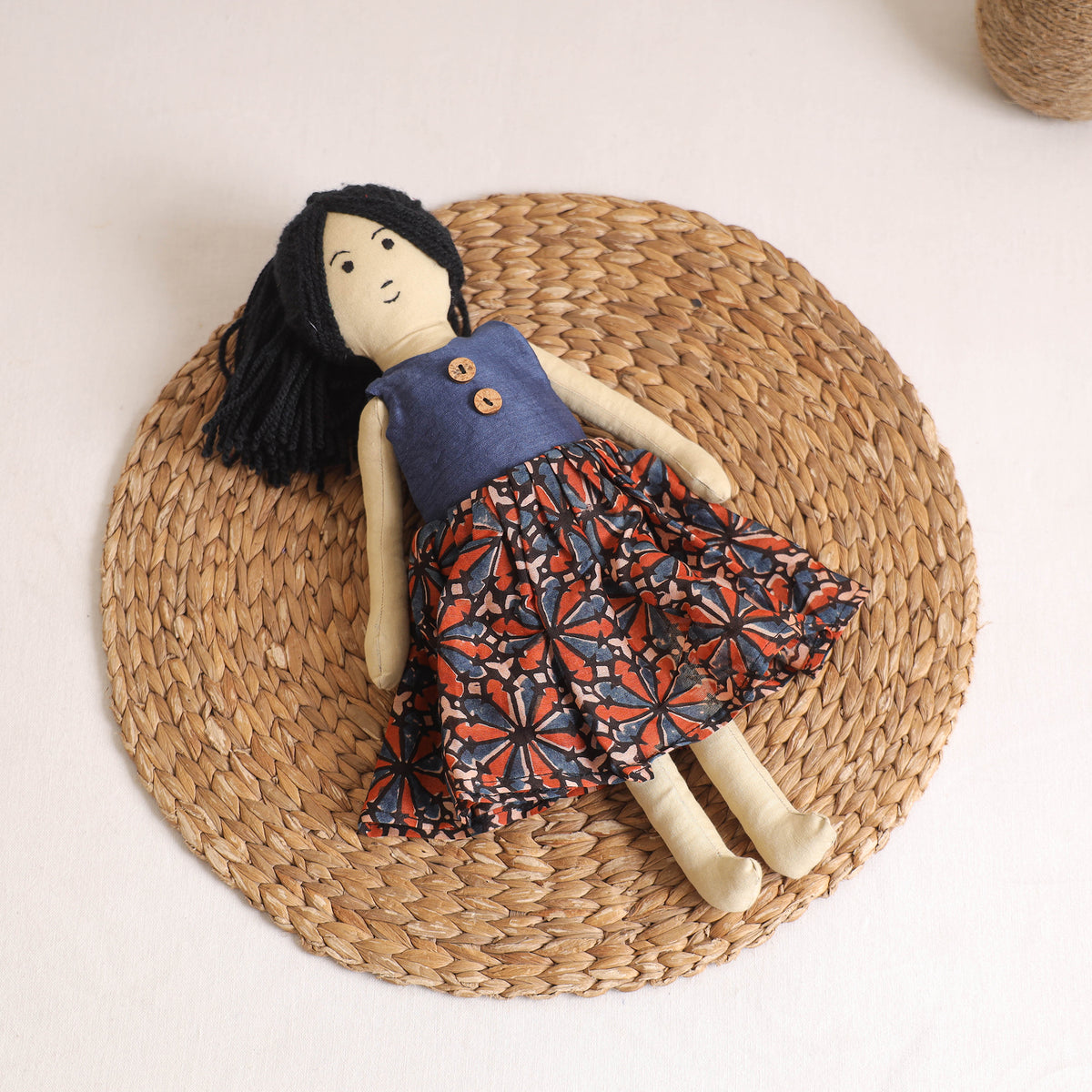 Handmade Stuffed Soft Girl Doll for Kids 02