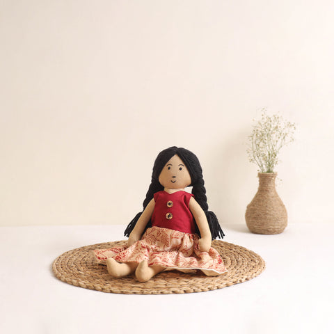 Handmade Stuffed Soft Girl Doll for Kids 04
