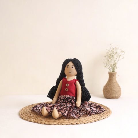 Handmade Stuffed Soft Girl Doll for Kids 05