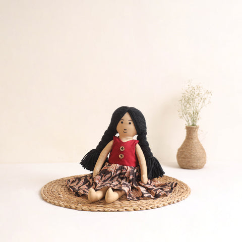 Handmade Stuffed Soft Girl Doll for Kids 07