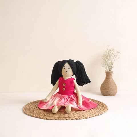Handmade Stuffed Soft Girl Doll for Kids 11
