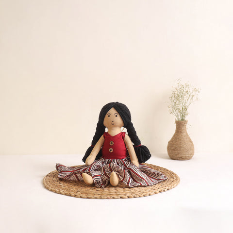 Handmade Stuffed Soft Girl Doll for Kids 12