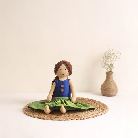 Handmade Stuffed Soft Girl Doll for Kids 16