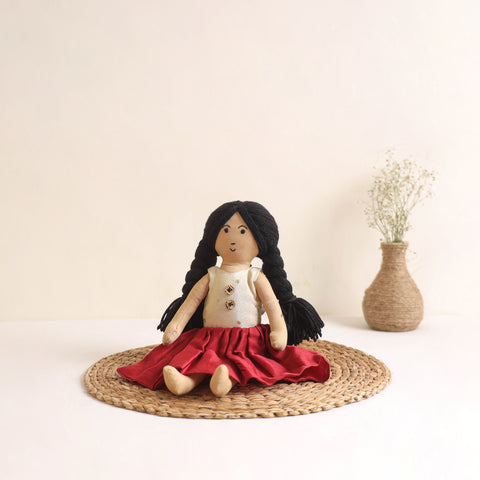 Handmade Stuffed Soft Girl Doll for Kids 17