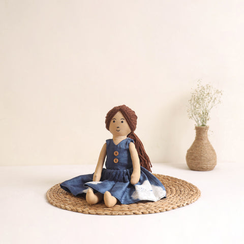 Handmade Stuffed Soft Girl Doll for Kids 18