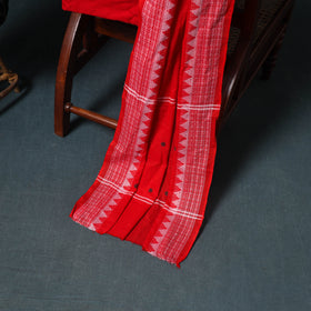 Sambalpuri Ikat Cotton Unstitched Dress Material: Kurta, Bottom with Dupatta 06