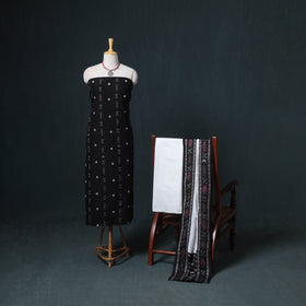 Sambalpuri ikat cotton unstitched dress material: kurta