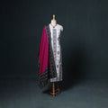 Sambalpuri Ikat Cotton Unstitched Dress Material: Kurta, Bottom with Dupatta 08
