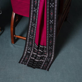 Sambalpuri Ikat Cotton Unstitched Dress Material: Kurta, Bottom with Dupatta 08