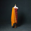Sambalpuri ikat cotton unstitched dress material: kurta